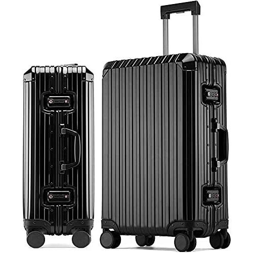 限定素材を使用 lanbao ビルガセキャリーケース アルミ・マグネシウム合金ボディ スーツケース キャリーバッグ 機内持込 静音 36 【K2109776614】(11310円)