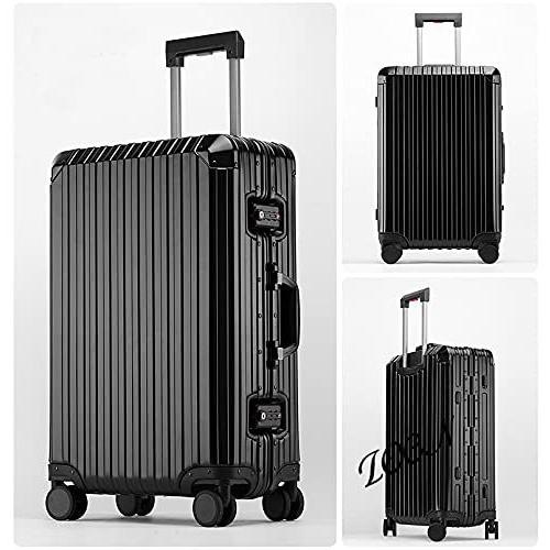 限定素材を使用 lanbao ビルガセキャリーケース アルミ・マグネシウム合金ボディ スーツケース キャリーバッグ 機内持込 静音 36 【K2109776614】(11310円)