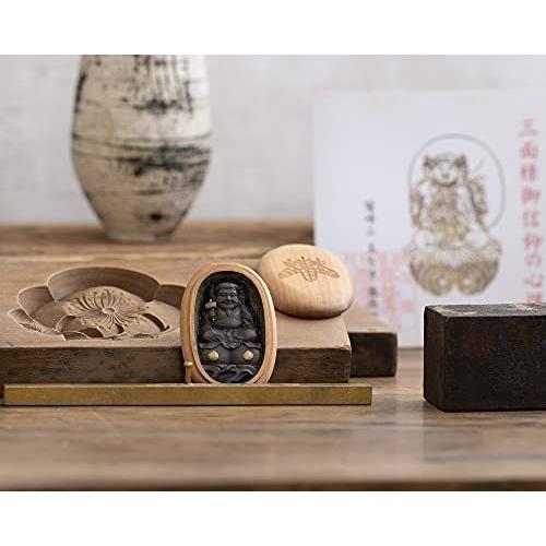 バーゲンセールバーゲンセール圓徳院開眼供養済み 三面大黒天 懐中念持