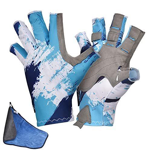 当季大流行 Colorgo フィッシンググローブ アウトドア 釣り用手袋 5本切り スポーツ 釣りグローブ 通気性 滑り止め 防水 メン Materialworldblog Com