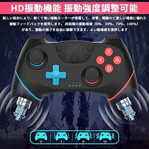 FONLAM Switch対応 コントローラー 背面ボタン マクロ対応 2022年新版 スリープ解除機能 Bluetooth接続 Switc|life-create-one|05