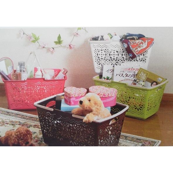 フェアリー バスケット Mサイズ お買い物かご レジかご マイバスケット エコバスケット 店内かご 洗濯かご 洗濯物入れ 脱衣かご かご おしゃれ かわいい 日本製 最大67 Offクーポン