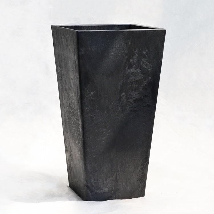 植木鉢 おしゃれ 底面給水型 アートストーン 26cm×H49cm トール
