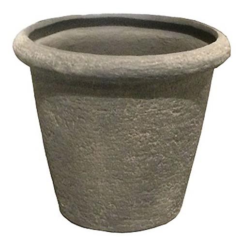 売りストア おしゃれ 樹脂製 軽量 植木鉢 新素材ポリストーンライト 外径80cm 高さ69cm ビアス リムス グレー 大型 安い特売中 Www Energyexpert It