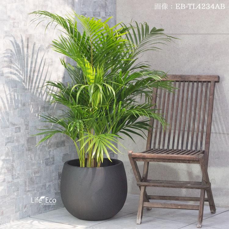 植木鉢 ファイバー製 おしゃれ 軽量 テラニアス 42cm ローバルーン