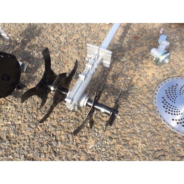 多機能 背負い草刈機 5点アタッチメント付き 1台5役 排気量52cc 草刈機