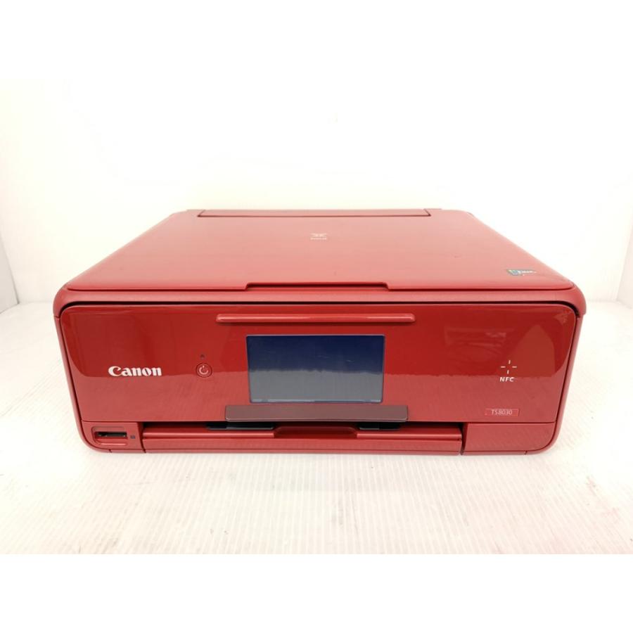 旧モデル Canon インクジェットプリンター複合機 TS8030 RD レッド