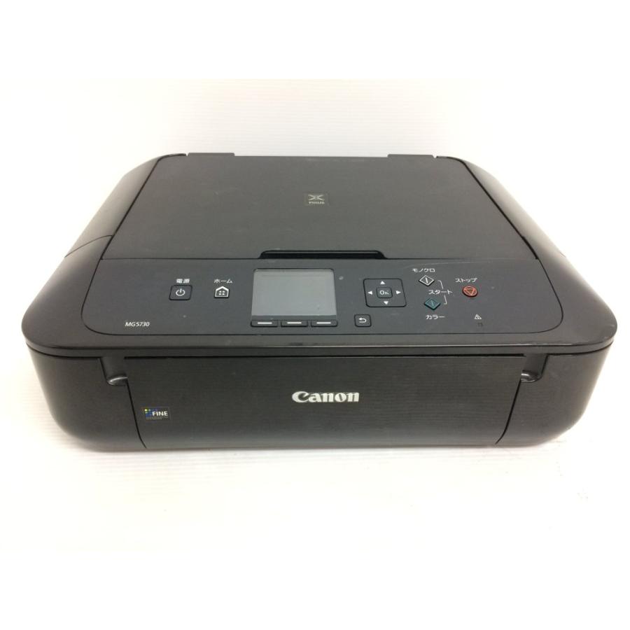 旧モデル Canon インクジェットプリンター複合機 PIXUS MG5730 BK