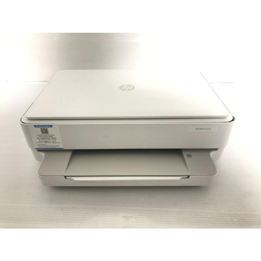 HP プリンター A4インクジェット複合機 ENVY 6020 ホワイト スマホ印刷