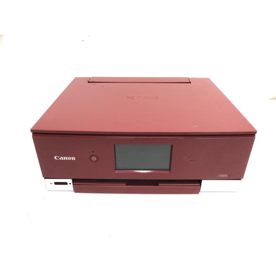 旧モデル Canon プリンター インクジェット複合機 PIXUS TS8230 RED