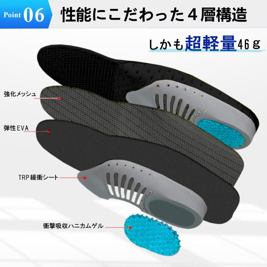 足の疲れの軽減 扁平足インソール 足の健康 メッシュ生地 吸収性 Mサイズ インソール 扁平足 アーチサポート 中敷き 衝撃吸収 ゲル スポーツ