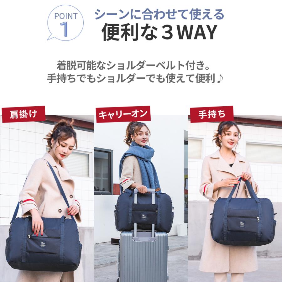 Life Glad ボストンバッグ レディース メンズ キャリーオンバッグ 修学