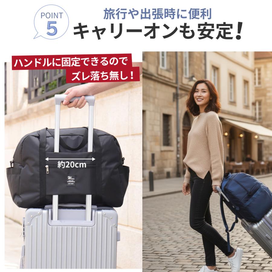 Life Glad ボストンバッグ レディース メンズ キャリーオンバッグ 修学