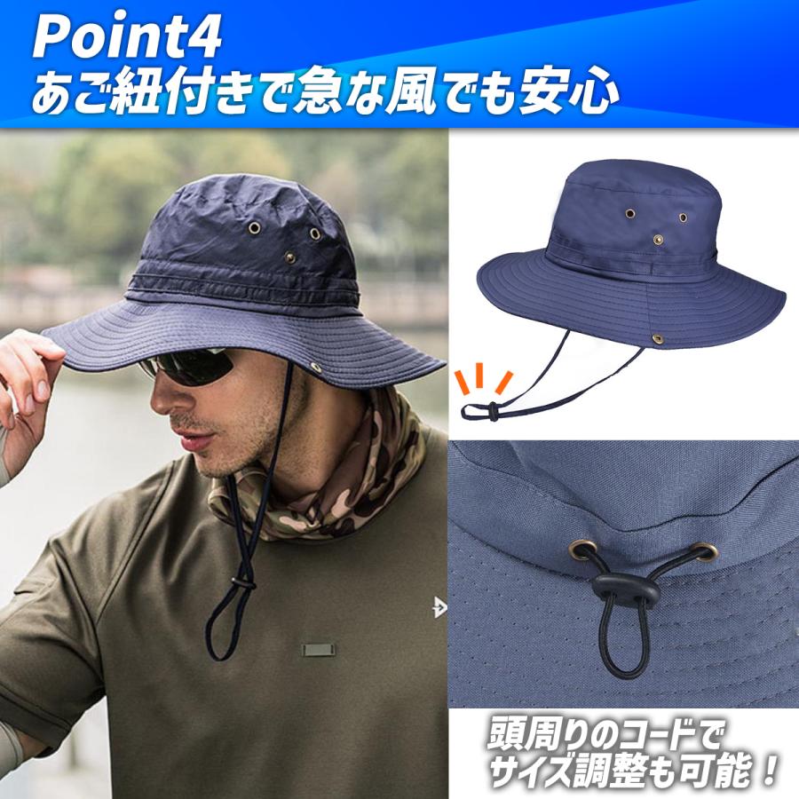 Life Glad サファリハット メンズ レディース 撥水 大きい 帽子 Life Glad サファリハット メンズ レディース 撥水 大きい 帽子