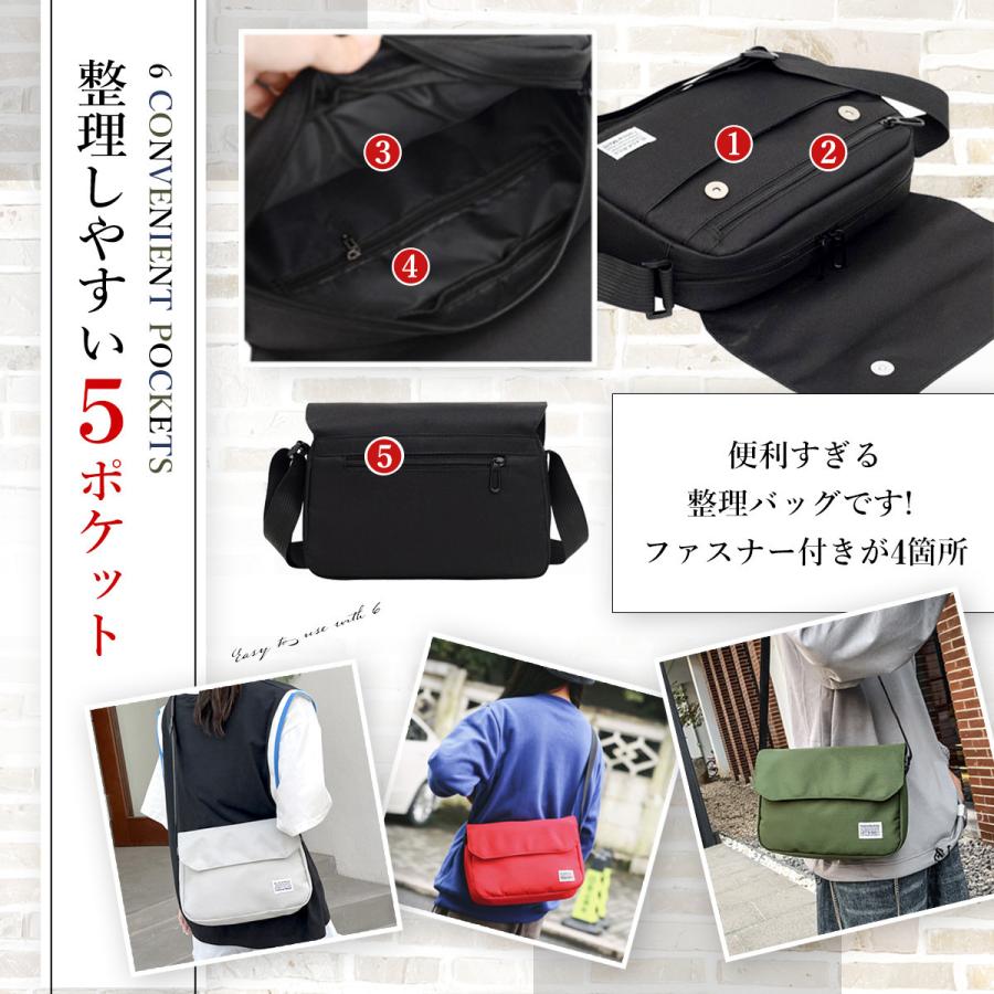 売り切り御免 ショルダーバッグ メンズ レディース 斜めがけ バッグ 肩掛け ボディバッグ 小さい 軽量 ワンショルダー サコッシュ 通勤 通学 Aynaelda Com