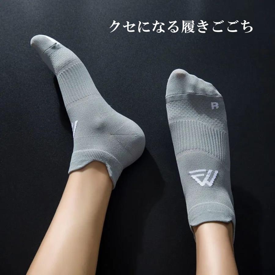 スポーツソックス メンズ レディース 3足 靴下 3P セット ランニング