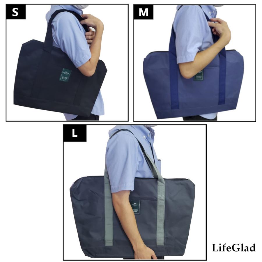 Life Glad トートバッグ メンズ A4 大きめ 大容量 小さめ キャリーオン