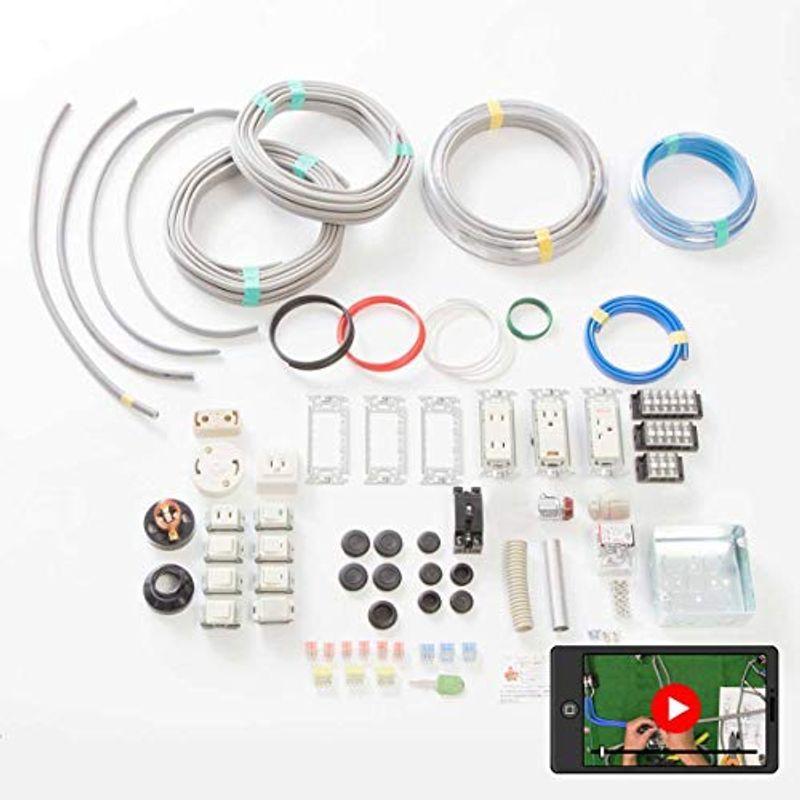 高質で安価 第二種電気工事士技能試験セット モズシリーズ プレミアム 動画解説付 電線器具ダブルセット 電線1回分と器具一式 売り尽くし価格 Istx Edu Ec