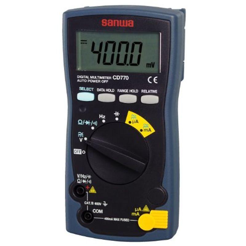 【ネット限定】 三和電気計器 CD770-P デジタルマルチメータ 電子計測器、電子計量器
