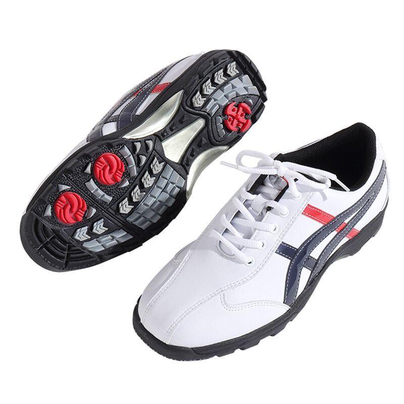 大幅にプライスダウン 本革 レザー ゴルフシューズ メンズ 安定性 防水機能付き 防滑ソール ゴルフおしゃれメンズ honeyhiraad.ir