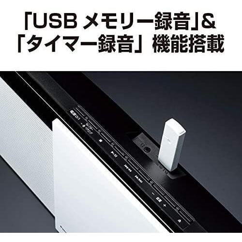 ブランド パナソニック ミニコンポ FM/AM 2バンド Bluetooth対応 USBメモリー録音機能搭載 SC-HC320-W 【T2349613386】(12596円)