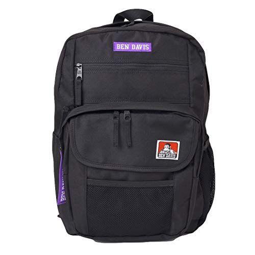 スクエア 黒 リュック ベンデイビス 大容量 通学 Ben 大容量 バッグ 黒 ライフランド メンズ バックパック 大きめ Davis レディース 29l リュックサック