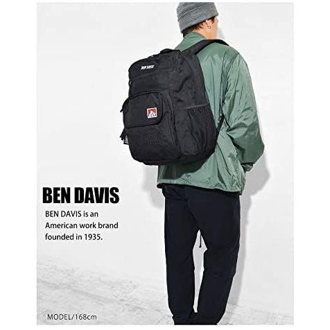 スクエア 黒 リュック ベンデイビス 大容量 通学 Ben 大容量 バッグ 黒 ライフランド メンズ バックパック 大きめ Davis レディース 29l リュックサック