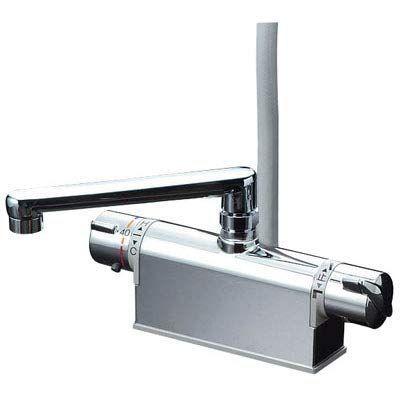 300mmパイプ付 300mmパイプ付 Kvk デッキ型サーモスタット式シャワー混合水栓 シャワー バス水栓 Kf771tr3 シャワー バス水栓 Shahryar Net