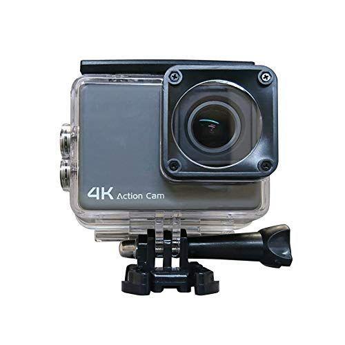 SAC 4K 60fps対応アクションカメラ [正規販売店] WiFi搭載 MC8060BK 黒色モデル リモコン付き 半額SALE 30M防水ケース