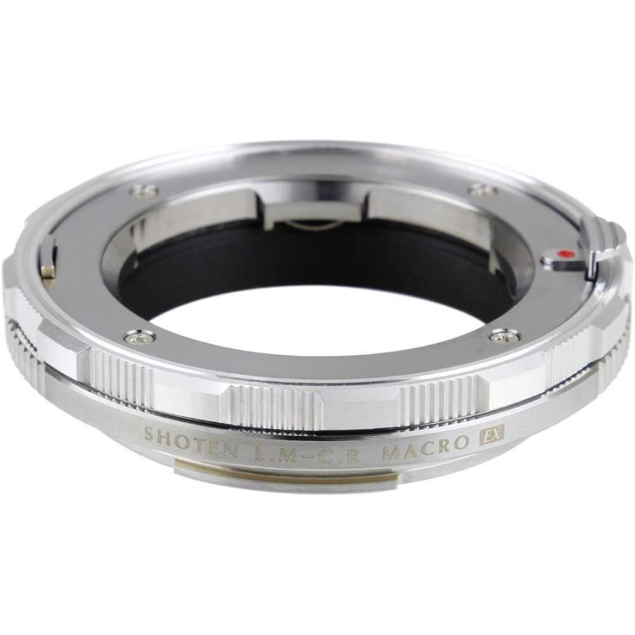 SHOTEN マウントアダプター LM-CR M (EX) (S) (ライカMマウントレンズ → キヤノンRFマウント変換) ヘリコイド付き マウントアダプター LM CR EX ライカMマウントレンズ → キヤノンRFマウント変換 ヘリコイド付き