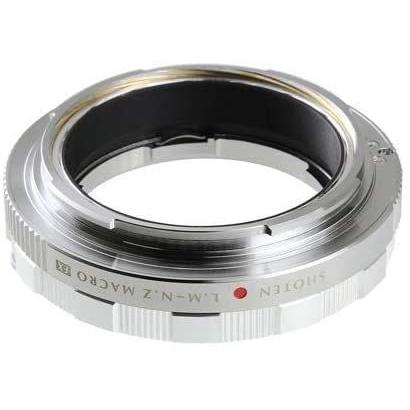 SHOTEN マウントアダプター LM-NZ M EX (S) (ライカMマウントレンズ → ニコンZマウント変換) ヘリコイド付き マウントアダプター LM NZ EX ライカMマウントレンズ → ニコンZマウント変換 ヘリコイド付き