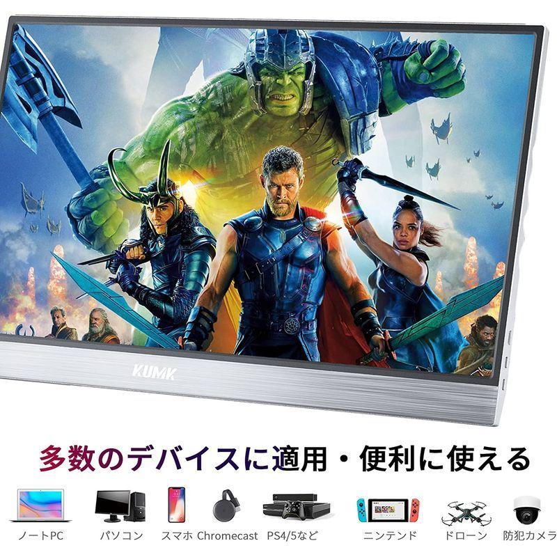 モバイルモニター モバイルディスプ?KUMK 15インチ?ポータブルモニター ...