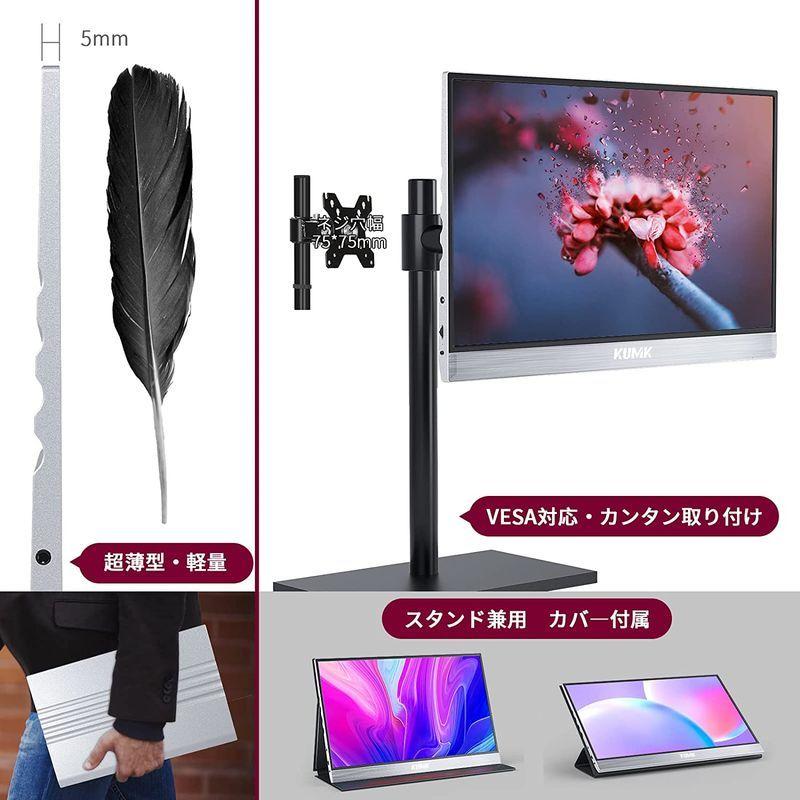 モバイルモニター モバイルディスプ?KUMK 15インチ?ポータブルモニター ...