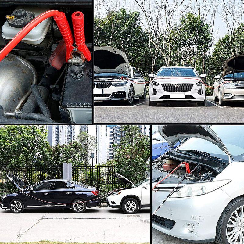 国内外の人気 車載 ブースターケーブル 2.5m バッテリー上がり 電気 緊急 1800A 極太 軽自動車 普通車 ワニ口クリップ 高安全性 高耐久性 ESUTTAT 車載 ブースターケーブル 2.5m バッテリー上がり 電気 緊急 1800A 極太 軽自動車 普通車 ワニ口クリップ 高安全性 高耐久性 ESUTTAT
