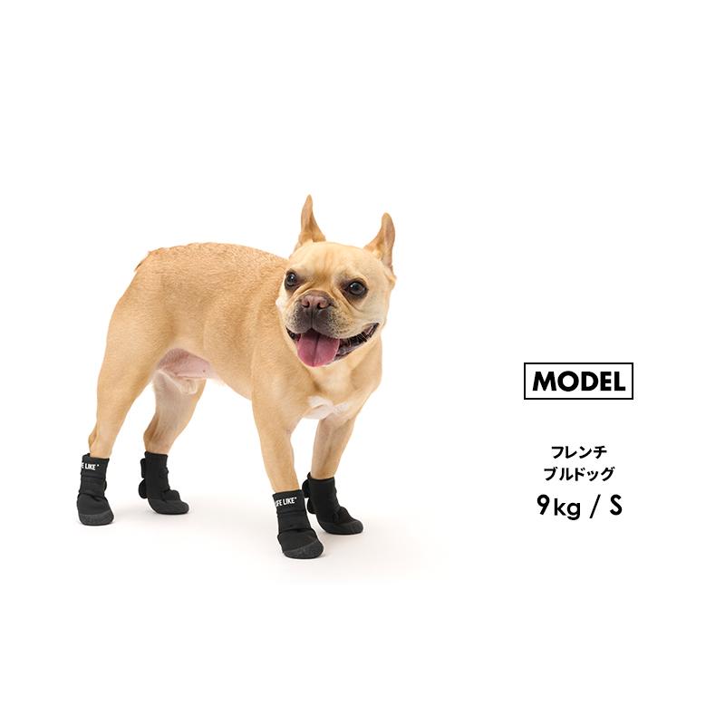 【ミルアウトドアシューズXL】犬 靴 犬靴 犬の靴 滑り止め ドッグシューズ ラバー 中型犬 大型犬 肉球保護 介護 ケア LIFELIKE 105R03LLIFELIKE 通販