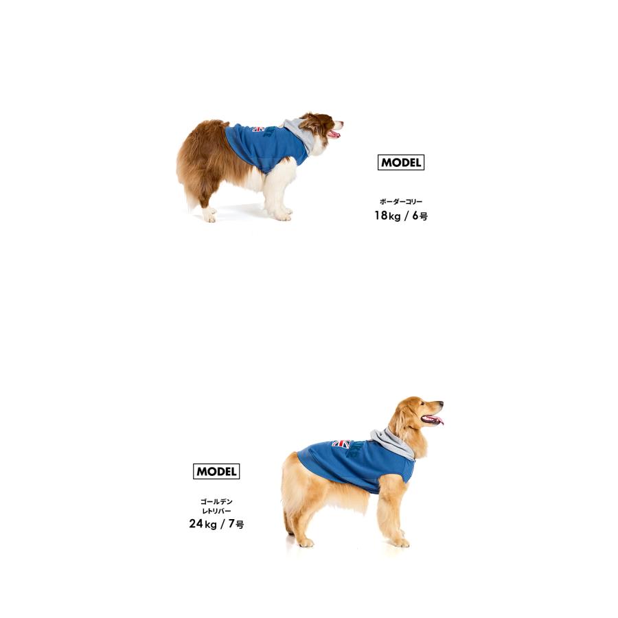 LIFELIKE（ライフライク） ナショナルフラッグフーディー5-6号 犬 服