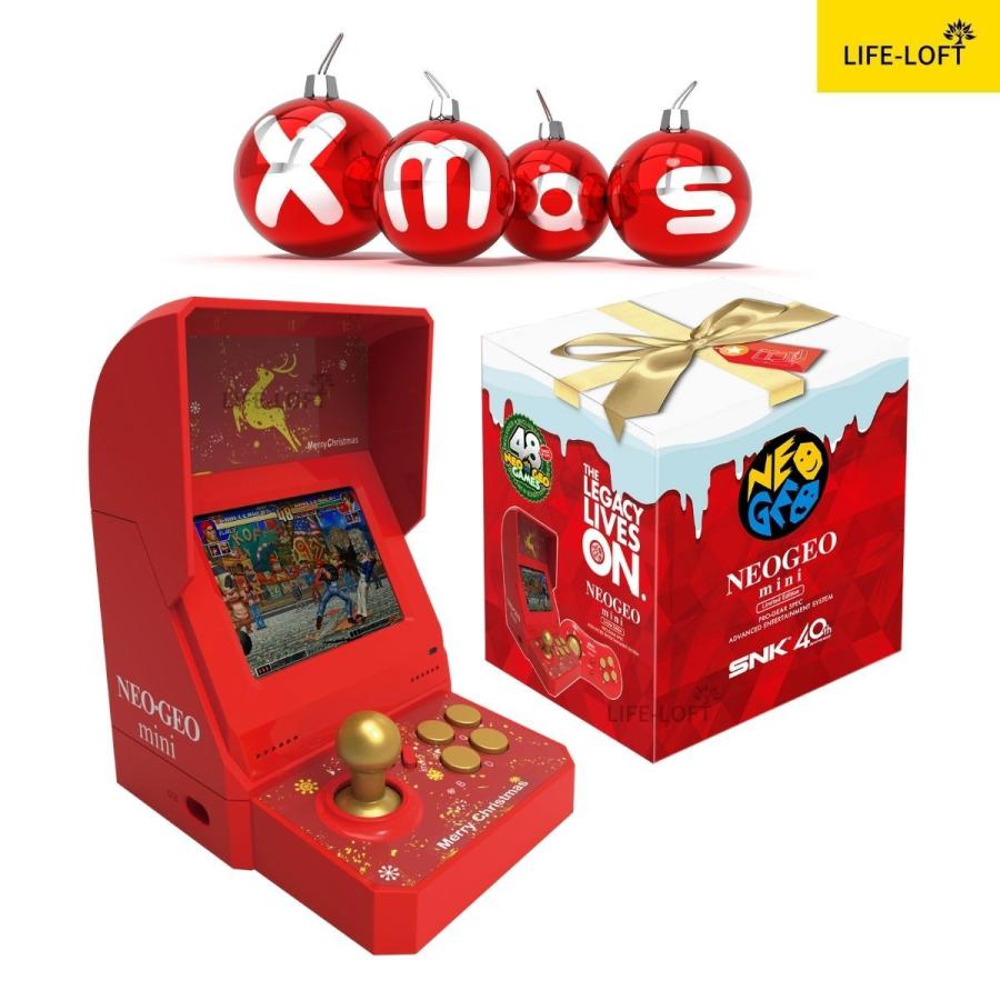 SNKプレイモア NEOGEO mini Christmas Limited Edition(ネオジオ ミニ クリスマス限定版)  :ge-019:LIFE-LOFT - 通販 - Yahoo!ショッピング