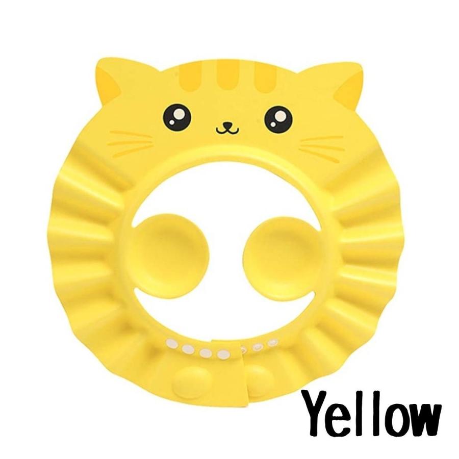 シャンプーハット 子供 赤ちゃん ベビー バスグッズ 耳あてつき シャワーキャップ スナップ付き 調整可能 ネコ バスタイム お風呂用品 Za 0 Life Loft 通販 Yahoo ショッピング
