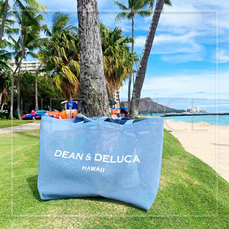 deen deluka リッツカールトンワイキキ店限定　メッシュトート　Lサイズ DEAN & DELUCA HAWAIIリッツカールトン店限定のメッシュトート