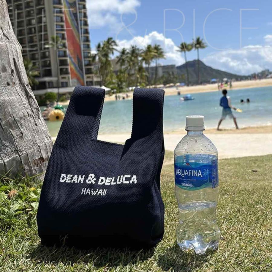 DEAN & DELUCA ハワイ カカオカ店 限定エコバッグ ネイビー DEAN