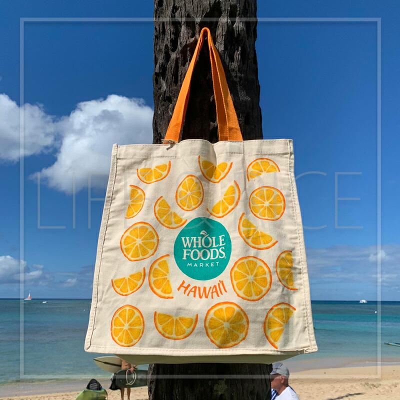 WHOLE FOODS MARKET ホールフーズマーケット エコバッグ ハワイ限定