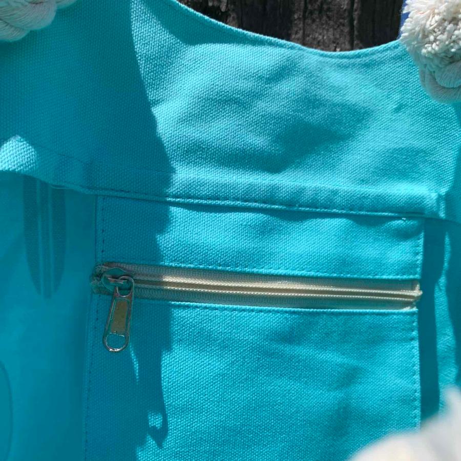 WHOLE FOODS MARKET ホールフーズマーケット ロープトートバッグ ハワイ限定 サーフボード柄 エメラルドグリーン / オーガニックコットン HAWAII[047] |  | 04