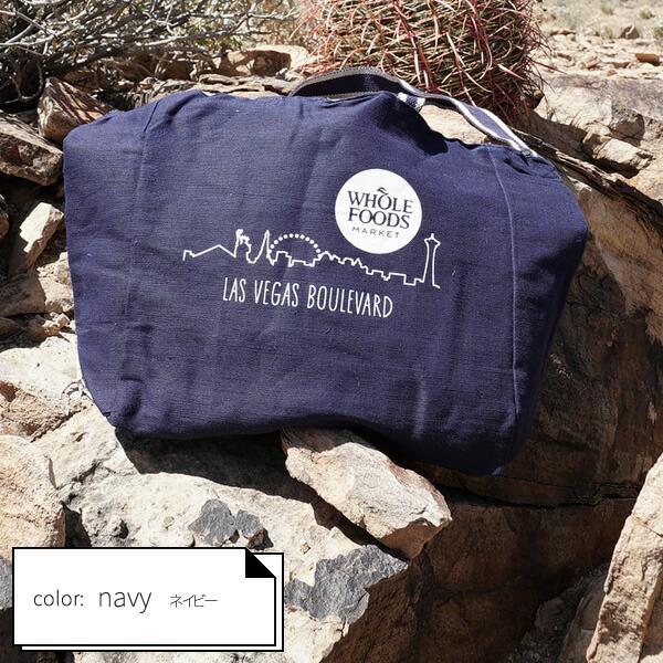 WHOLE FOODS MARKET ホールフーズマーケット ラスベガス限定 2wayエコバッグ ハワイ限定 ブラック ネイビー マーメイドグリーン ラスヴェガス デザイン[021-023] |  | 06