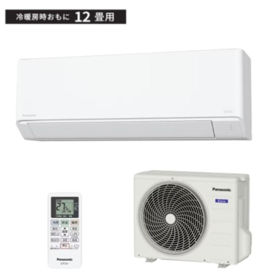 Panasonic エオリア ルームエアコン CS-366DFL-W 12畳用 エオリア Panasonic パナソニック ルームエアコン Eolia CS-366DFL-W