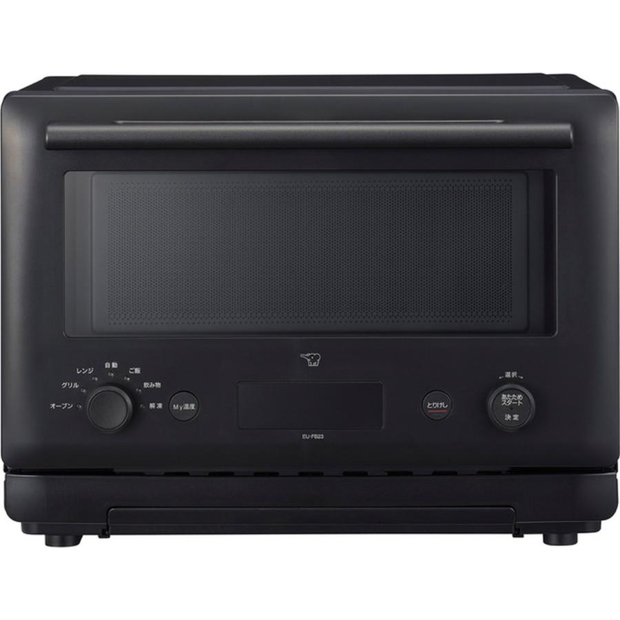 象印 黒 オーブンレンジEU-FB23-BA 新品未使用 象印（ZOJIRUSHI） オーブンレンジ EU-FB23-BA 23L ブラック 電子