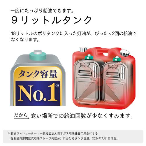 ダイニチ DAINICHI 石油ファンヒーター FW-5624L-W L TYPE ムーン