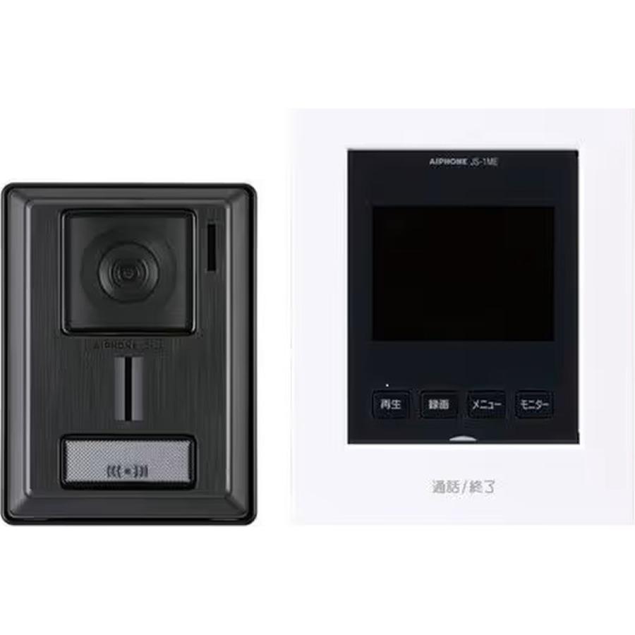 アイホン JS-12E テレビドアホン AC電源直結式 録画機能付（Yahoo!・ライフマーケットPLUS Yahoo!店）