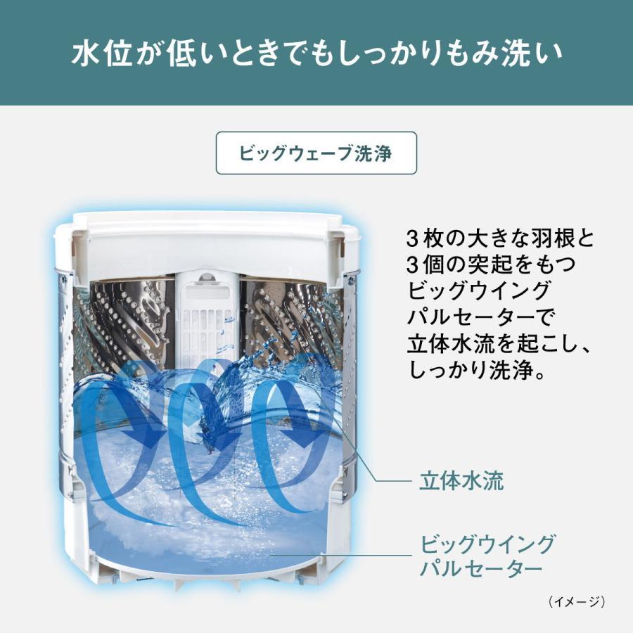 運搬取付無料！ビッグウェーブ洗浄・至極の洗浄力 Panasonic　完動品超美品 Panasonic（パナソニック） 全自動洗濯機 NA-F7PB5-W 洗濯・脱水容量