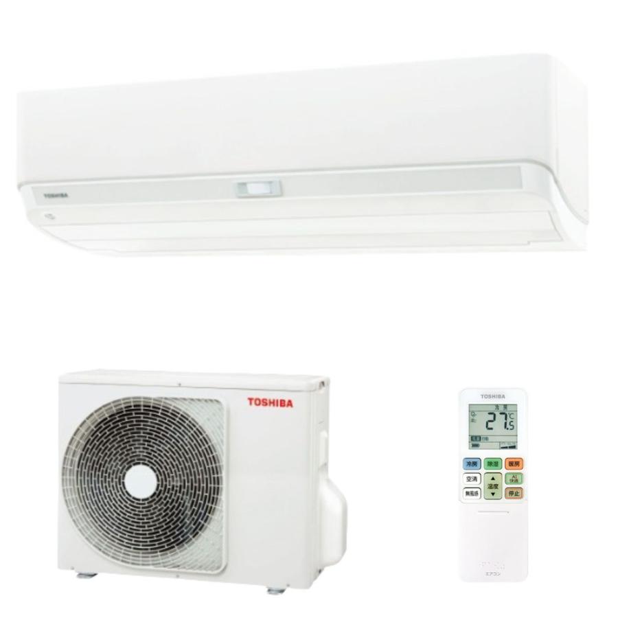 大清快 東芝 TOSHIBA ルームエアコン RAS-U221DX-W 主に6畳用 2.2kW U