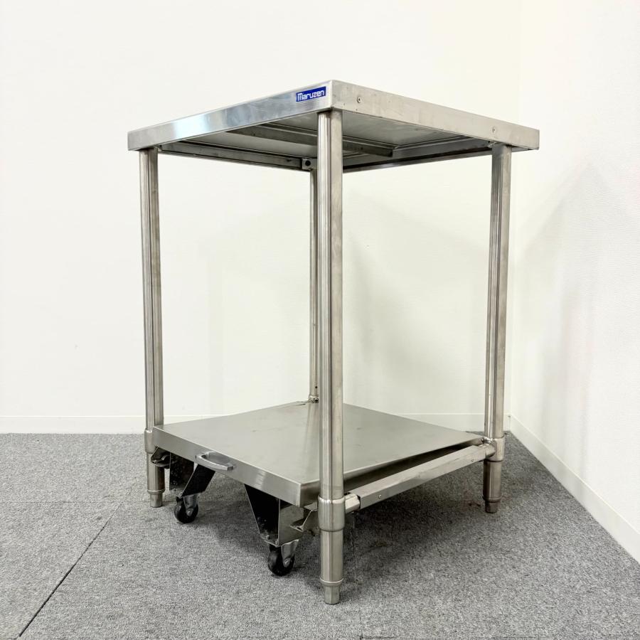 M060 マルゼン 作業台 約W800×D600×H800mm 未使用品 マルゼン 作業台 W300×D600×H800mm 業務用 ステンレス